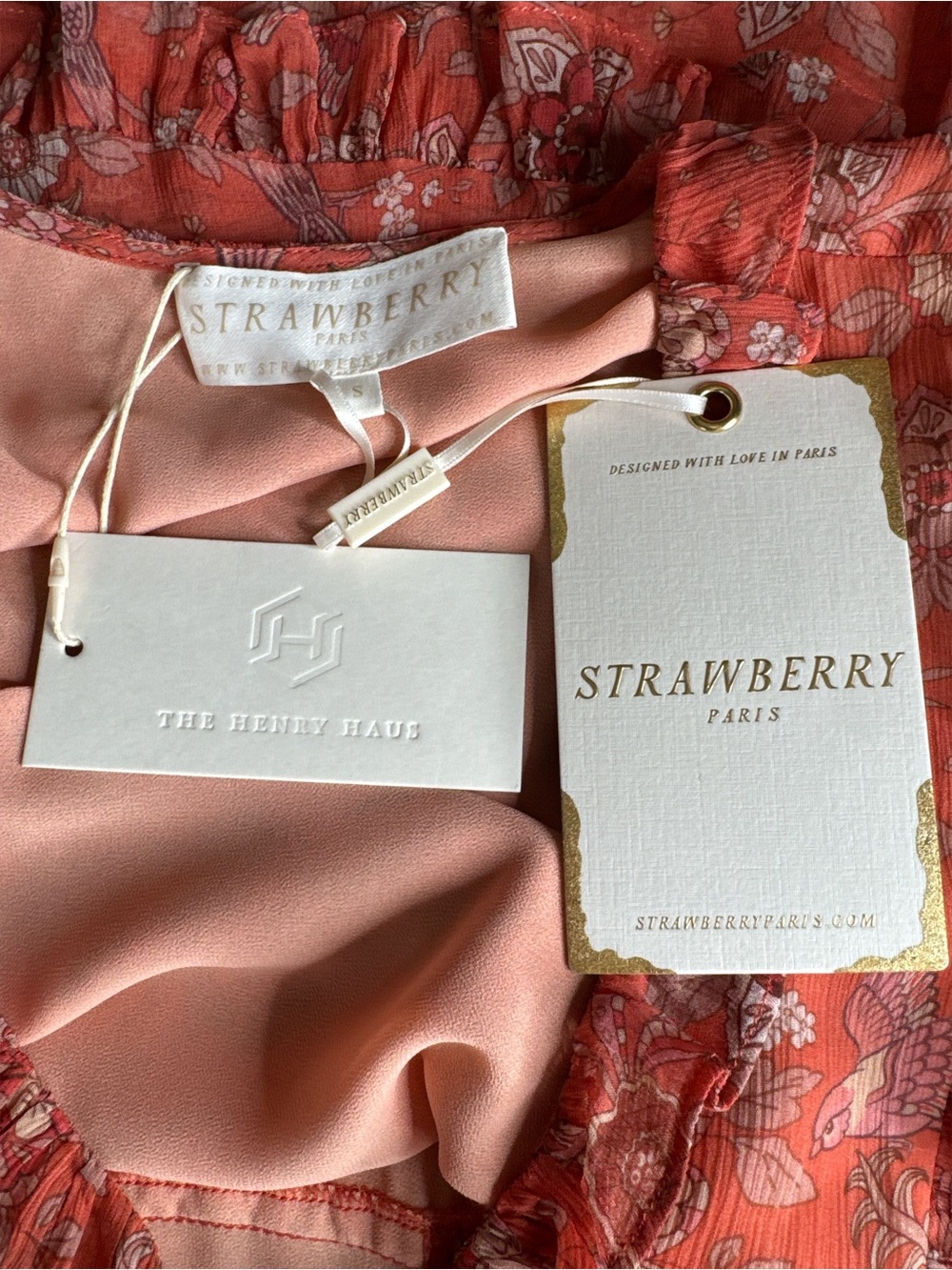 STRAWBERRY PARIS Corinne Mini Dress - Picture 5 of 12